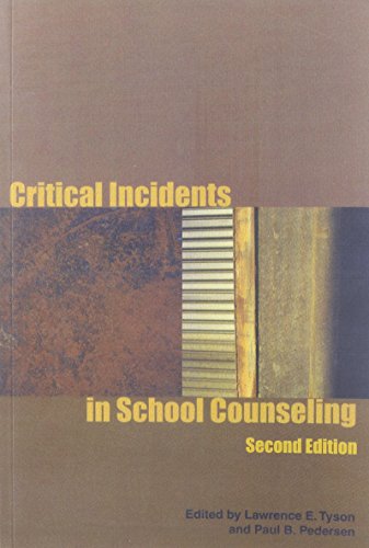 Beispielbild fr Critical Incidents in School Counseling zum Verkauf von Better World Books