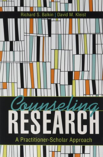 Stock image for Counseling Research: A Practitioner-Scholar Approach for sale by Indiana Book Company