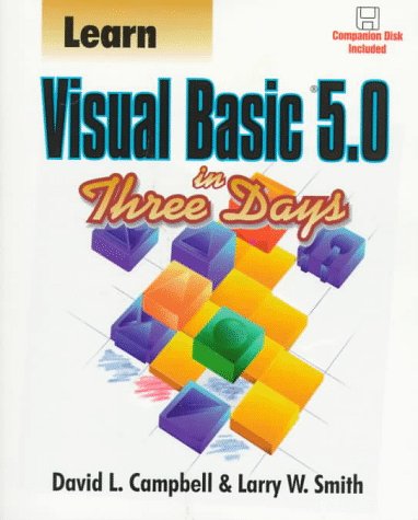 Beispielbild fr Learn Visual Basic 5.0 in Three Days zum Verkauf von HPB-Red
