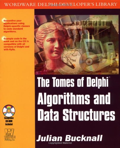 Imagen de archivo de Tomes of Delphi : Algorithms and Data Structures a la venta por Better World Books