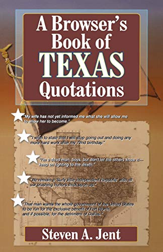 9781556228445: A Browser'S Book Of Texas Quotations