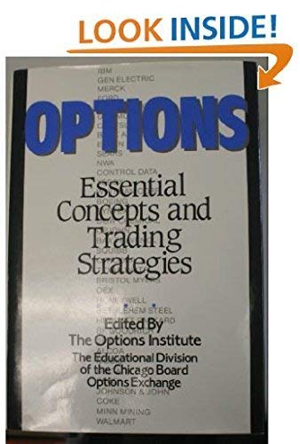 Beispielbild fr Options : Essential Concepts zum Verkauf von Better World Books