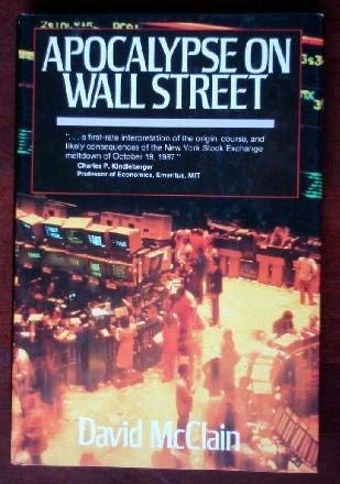 Stock image for Apocalypse on Wall Street for sale by A Casperson Books