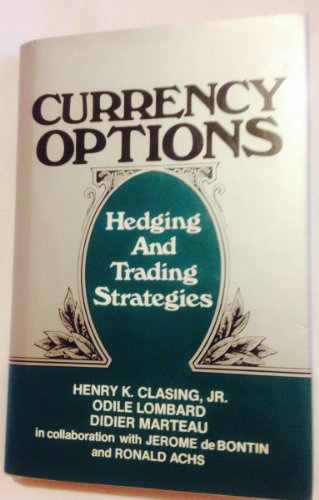 Beispielbild fr Currency Options: Hedging and Trading Strategies zum Verkauf von BookScene