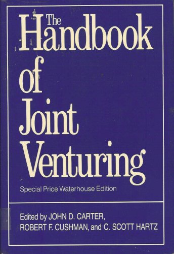 Stock image for The Handbook of Joint Venturing - Special Price Waterhouse Ed for sale by Basement Seller 101