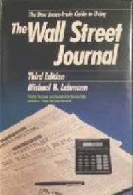 Beispielbild fr The Dow Jones Irwin Guide to Using the Wall Street Journal zum Verkauf von Wonder Book