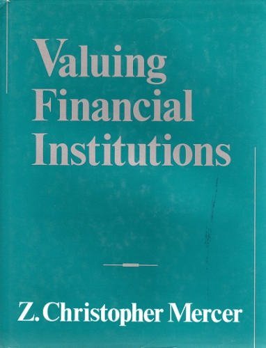 Stock image for Valuing Financial Institutions for sale by Front Cover Books