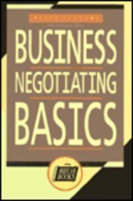Beispielbild fr Business Negotiating Basics zum Verkauf von Better World Books
