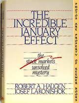 Stock image for The Incredible january Effect for sale by BookHolders