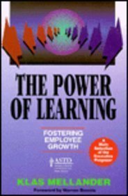 Imagen de archivo de Power of Learning: Fostering Employee Growth a la venta por AwesomeBooks