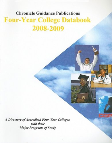 Stock image for Chronicle Four-Year College Databook 2008-2009 for sale by Library House Internet Sales