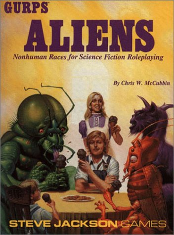 Stock image for Gurps Aliens: Nonhuman Races for Interstellar Roleplaying for sale by Uncle Hugo's SF/Uncle Edgar's Mystery