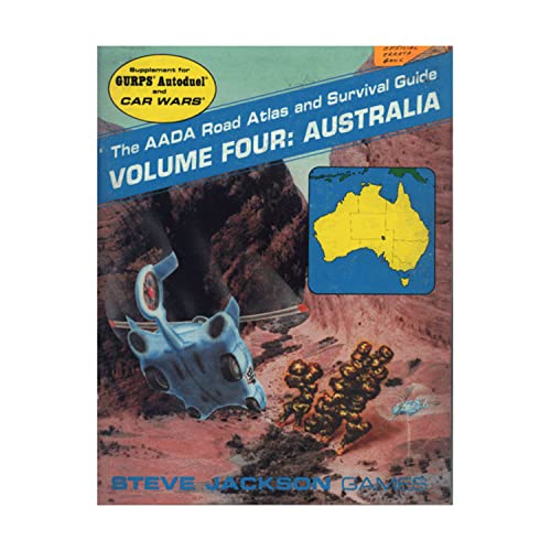 Beispielbild fr The Aada Road Atlas and Survival Guide Volume Four: Australia #6304 (Supplement for Gurps Autoduel and Car Wars) zum Verkauf von Books From California