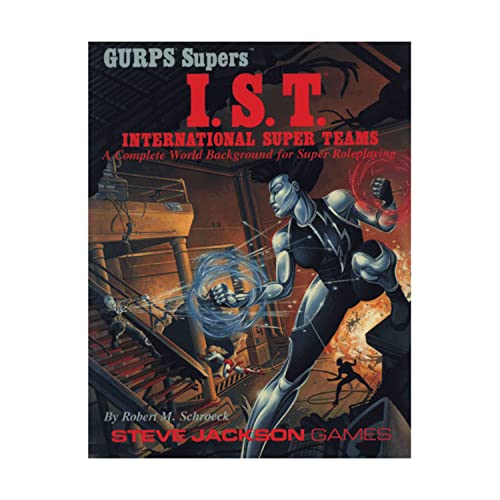 Beispielbild fr GURPS International Super Teams: A Heroic World for Super-Powered Roleplaying (GURPS: Generic Universal Role Playing System) zum Verkauf von Books From California