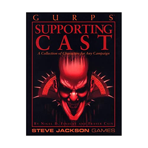 Gurps Supporting Cast: A Collection of Characters for Any Campaign (9781556342677) by Findley, Nigel D.; Cain, Fraser