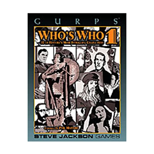 Beispielbild fr GURPS Whos Who 1 (GURPS: Generic Universal Role Playing System) zum Verkauf von Stock & Trade  LLC