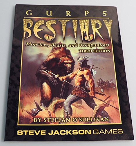 GURPS Bestiary 3ed *OP (9781556344121) by O'Sullivan, Steffan