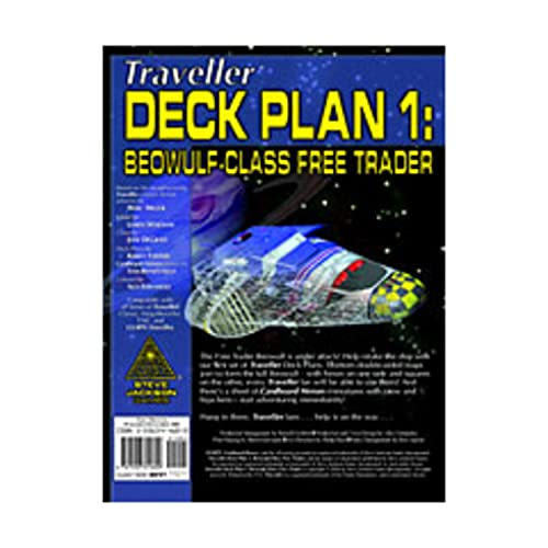 9781556344602: Traveller Deck Plan 1: Beowulfclass Free Trader