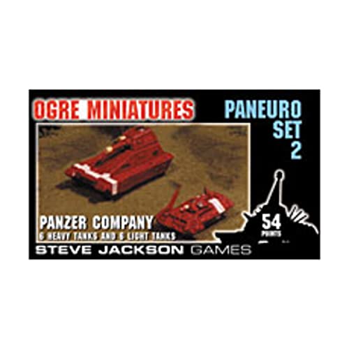 Paneuropean Set 2 Panzer Company (9781556344879) by Steve Jackson Games