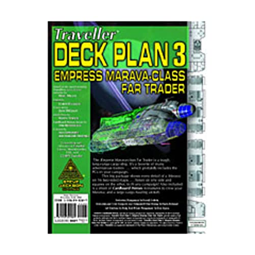 9781556345081: Traveller Deck Plan 3: Empress Maravaclass Far Trader: v. 3