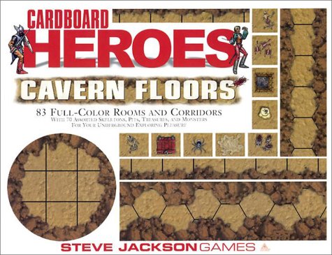 Cardboard Heroes Cavern Floors (9781556345456) by Jackson, Steve