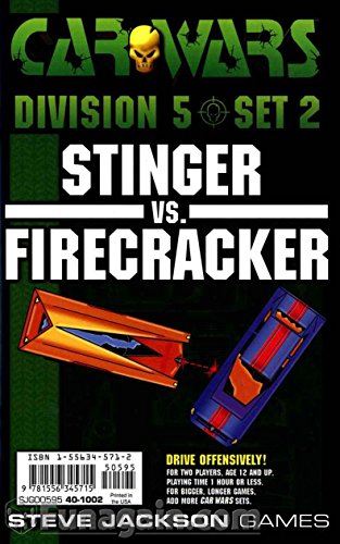 Beispielbild fr Car Wars Division 5, Set 2: Stinger vs. Firecracker zum Verkauf von HPB-Ruby