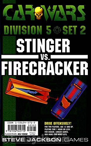 Stock image for Car Wars Division 5, Set 2: Stinger vs. Firecracker for sale by HPB-Ruby