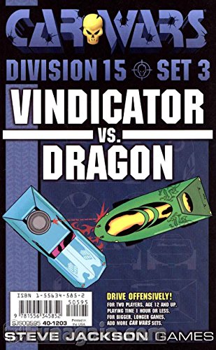 Car Wars Division 15, Set 3: Vindicator vs. Dragon (9781556345852) by Irby, Chad