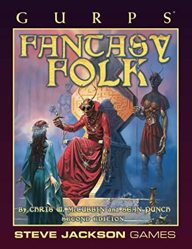 Beispielbild fr GURPS Fantasy Folk zum Verkauf von BooksRun