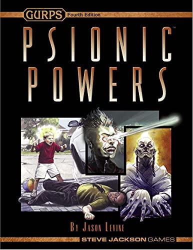 Imagen de archivo de GURPS Psionic Powers a la venta por Books From California