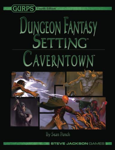 Imagen de archivo de GURPS Dungeon Fantasy Setting: Caverntown a la venta por Decluttr
