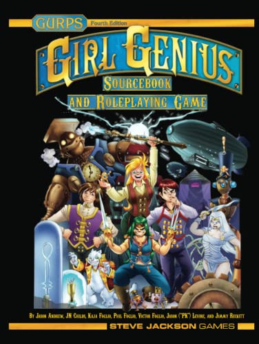 Beispielbild fr Girl Genius Sourcebook and Roleplaying Game: (Color Hardcover) zum Verkauf von Books From California