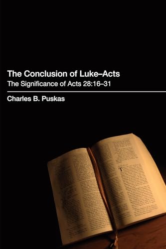 Beispielbild fr The Conclusion of Luke-Acts zum Verkauf von Chiron Media