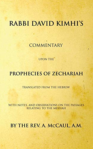 Imagen de archivo de Commentary upon the Prophecies of Zechariah a la venta por Chiron Media