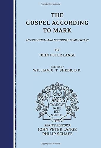 Beispielbild fr The Gospel according to Mark: an Exegetical and Doctrinal Commentary zum Verkauf von Windows Booksellers