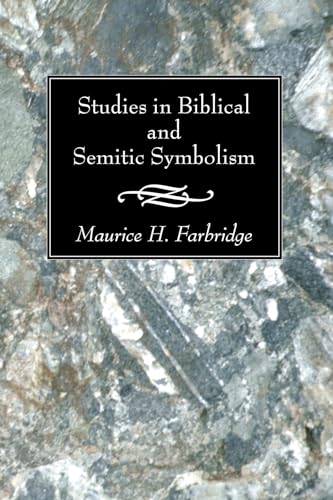 Stock image for Studies in Biblical and Semitic Symbolism for sale by Windows Booksellers