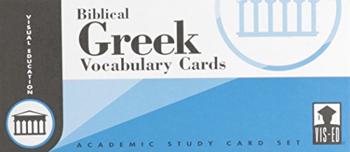 Beispielbild fr Biblical Greek Vocabulary Cards zum Verkauf von Front Cover Books