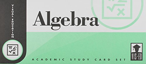 Stock image for Algebra Vis-Ed Cards - 1992 for sale by HPB-Red
