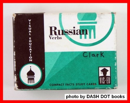 Stock image for Russian Verbs Cards - 1992 for sale by HPB-Red