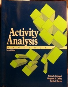 Stock image for Activity Analysis Handbook for sale by Better World Books