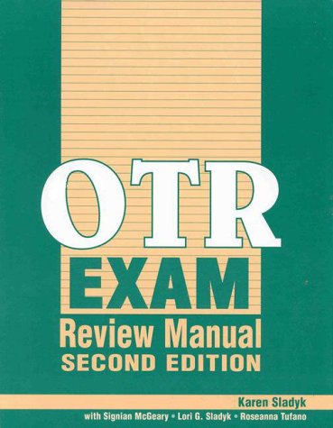Stock image for OTR Exam Review Manual for sale by HPB-Ruby