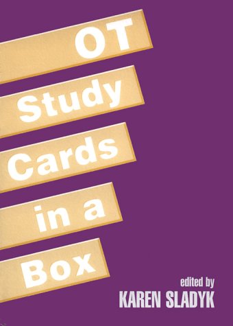 Stock image for OT Study Cards in a Box for sale by dsmbooks