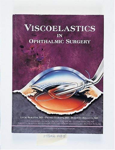 Imagen de archivo de Viscoelastics in Ophthalmic Surgery a la venta por bmyguest books