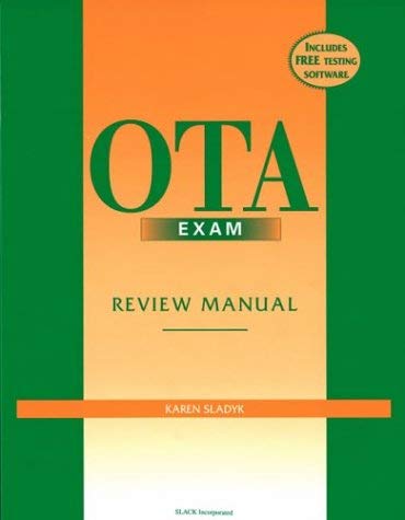 Imagen de archivo de OTA Exam Review Manual a la venta por Better World Books