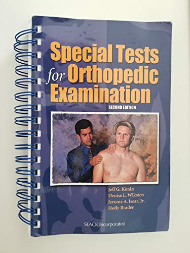 Stock image for Special Tests for Orthopedic Examination for sale by Books of the Smoky Mountains