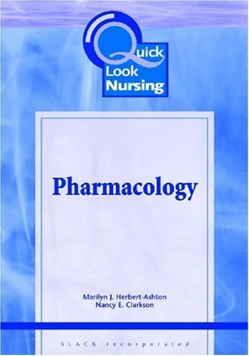 Stock image for Quick Look Nursing: Pharmacology for sale by BOOKWEST