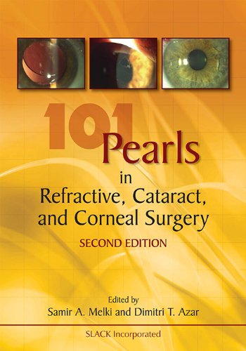 Beispielbild fr 101 Pearls in Refractive, Cataract, and Corneal Surgery zum Verkauf von Better World Books Ltd