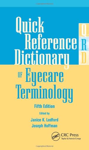 Stock image for Quick Reference Dictionary of Eyecare Terminology, Fifth Edition for sale by Zoom Books Company