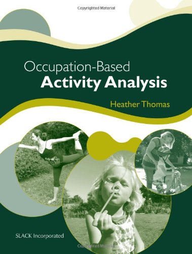 Stock image for Occupation-Based Activity Analysis for sale by SecondSale