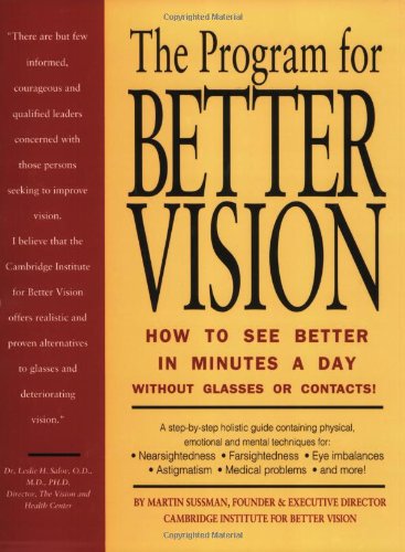 Imagen de archivo de The Program for Better Vision a la venta por WorldofBooks